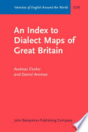 An index to dialect maps of Great Britain /