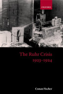 The Ruhr crisis, 1923-1924 /