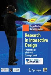 Research in interactive design : proceedings of virtual concept 2005 /