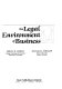 The legal environment of business /