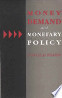 Money demand and monetary policy /