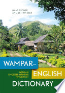 Wampar-English dictionary : with an English-Wampar finder list /