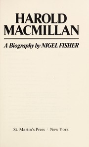 Harold Macmillan, a biography /
