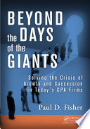 Beyond the days of the giants : navigating the succession crisis in public accounting /