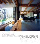 The invisible element of place : the architecture of David Salmela /
