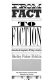 From fact to fiction : journalism & imaginative writing in America /