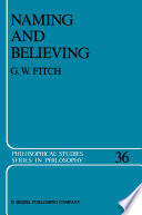 Naming and Believing /