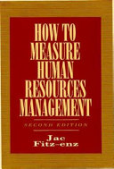 How to measure human resources management /