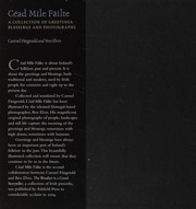 Céad míle fáilte = A hundred thousand welcomes : a collection of Irish greetings, blessings and photographs /
