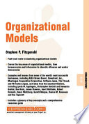 Organizational models /