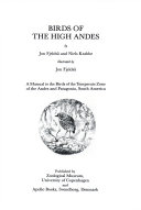 Birds of the high Andes /
