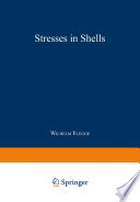 Stresses in shells /