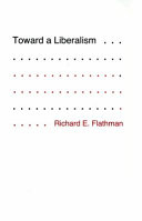 Toward a liberalism-- /