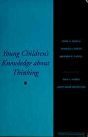 Young children's knowledge about thinking /