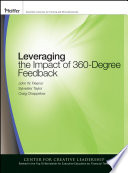 Leveraging the impact of 360-degree feedback /