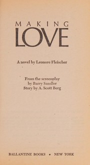 Making love : a novel /