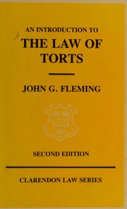An introduction to the law of torts /