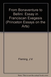 From Bonaventure to Bellini : an essay in Franciscan exegesis /