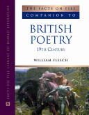 The Facts on File companion to British poetry, 19th century /