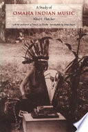 A study of Omaha Indian music /