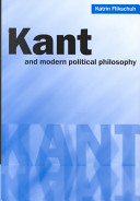 Kant and modern political philosophy /