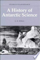 A history of Antarctic science /