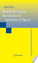Modern methods in the calculus of variations : Lp spaces /