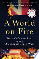 A world on fire : Britain's crucial role in the American Civil War /