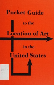Pocket guide to the location of art in the United States /