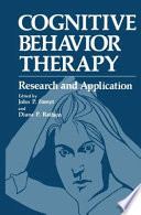 Cognitive Behavior Therapy : Research and Application /