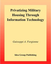 Privatizing military housing through information technology /