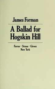 A ballad for Hogskin Hill /