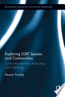 Exploring LGBT spaces and communities /