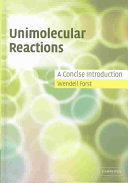 Unimolecular reactions : a concise introduction /