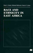 Race and ethnicity in East Africa /