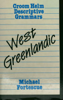 West Greenlandic /