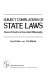 Subject compilations of state laws : research guide and annotated bibliography /