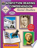 Nonfiction reading comprehension : social studies.