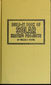 Build-it book of solar heating projects /