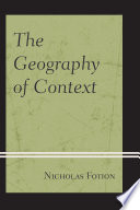 The geography of context /