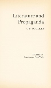 Literature and propaganda /