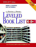 The Fountas and Pinnell leveled book list K-8+ /