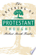 The greening of Protestant thought /