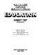 Education : subject test (advanced) /