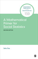 A mathematical primer for social statistics /