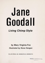 Jane Goodall, living chimp style /