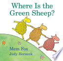 Where is the green sheep? /