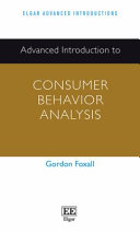 Advanced introduction to consumer behavior analysis /