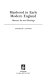 Manhood in early modern England : honour, sex, and marriage /