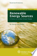 Renewable energy sources : a chance to combat climate change /